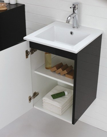 400mm Bathroom Vanities contemporarybathroomvanitiesandsink 