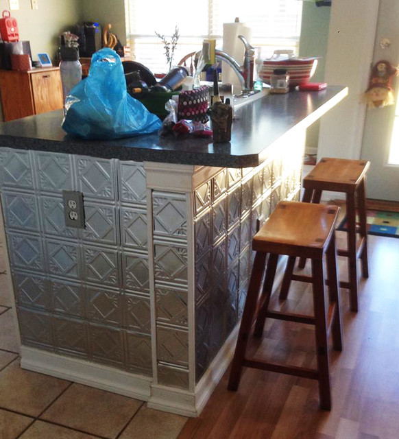 Tin Kitchen Island Contemporary Kitchen Islands And Kitchen Carts