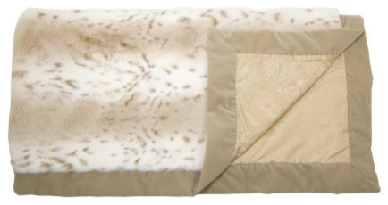 Etro Bianco Faux Fur Throw throws