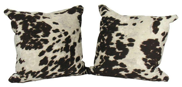 cheap cowhide pillows