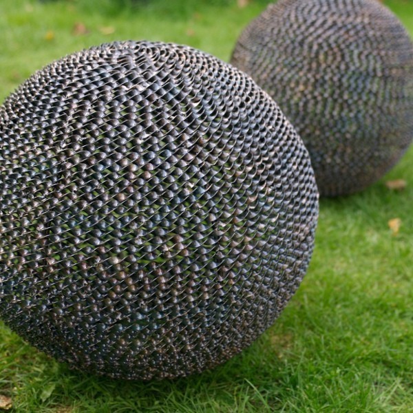 Garden Sphere Contemporary Garden Statues And Yard Art by Garden Beet