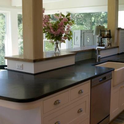 Soapstone Versatility - Traditional - Kitchen Countertops ...