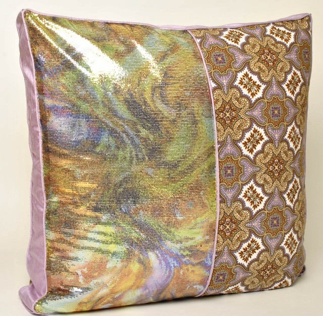 Private Residence Manhattan Eclectic Decorative Pillows new york