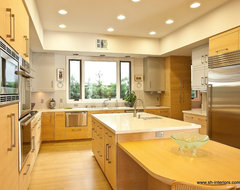 Kitchen island contemporary kitchen