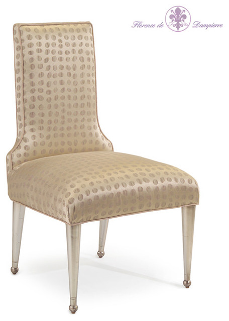 Florence de Lampierre Misto Silver Chair contemporary-living-room-chairs