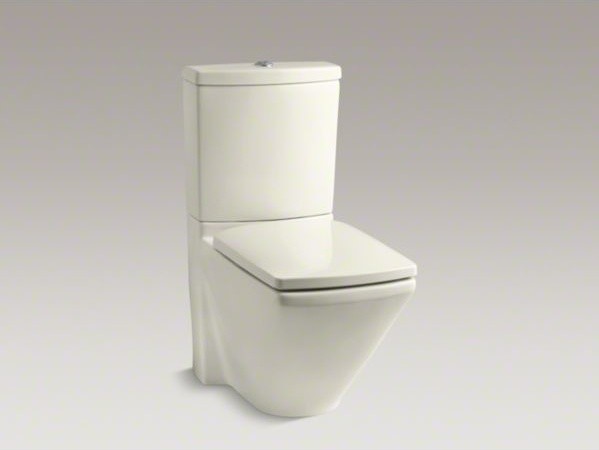 KOHLER Escale(R) Skirted Two-piece Elongated Dual-flush Toilet With Top ...