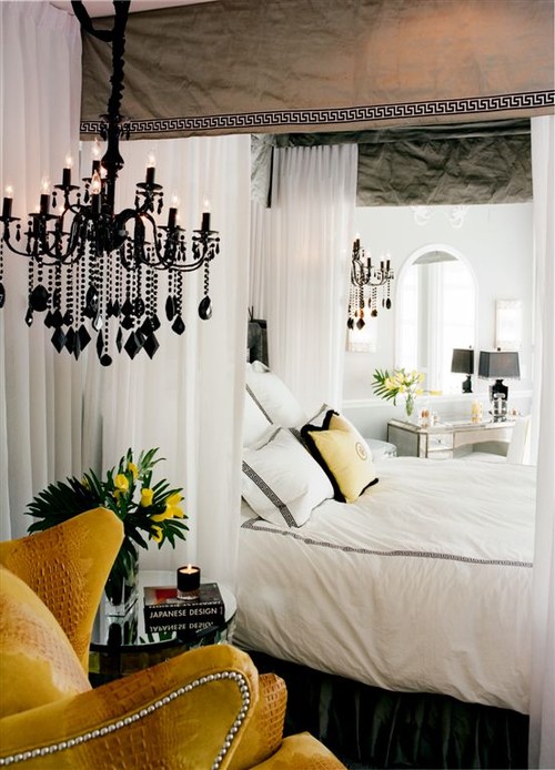 Eclectic Bedroom by Beverly Hills Interior Designer Tracy Murdock ...