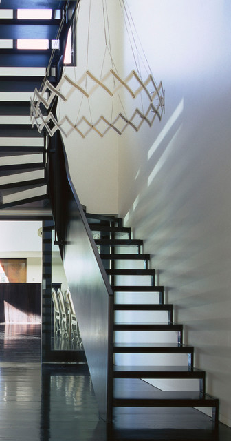 Folded House contemporary-staircase