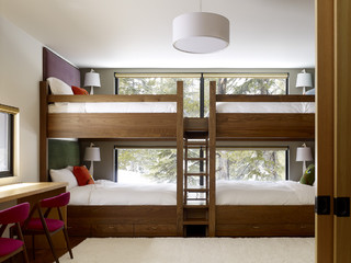 Classic 4 bed bunk room.