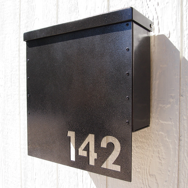 Address Plaques Contemporary Mailboxes indianapolis by Moda