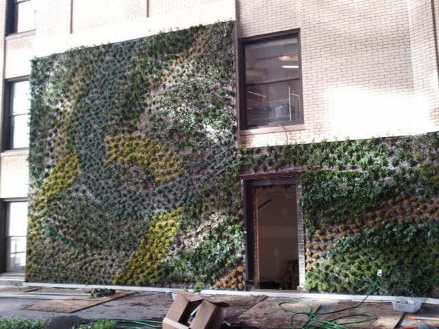 Detroit Source One Living Wall - modern - outdoor planters 