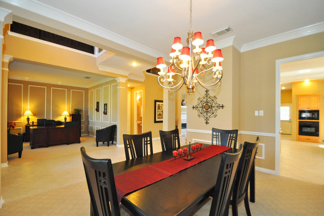 Silent Forest traditional-dining-room