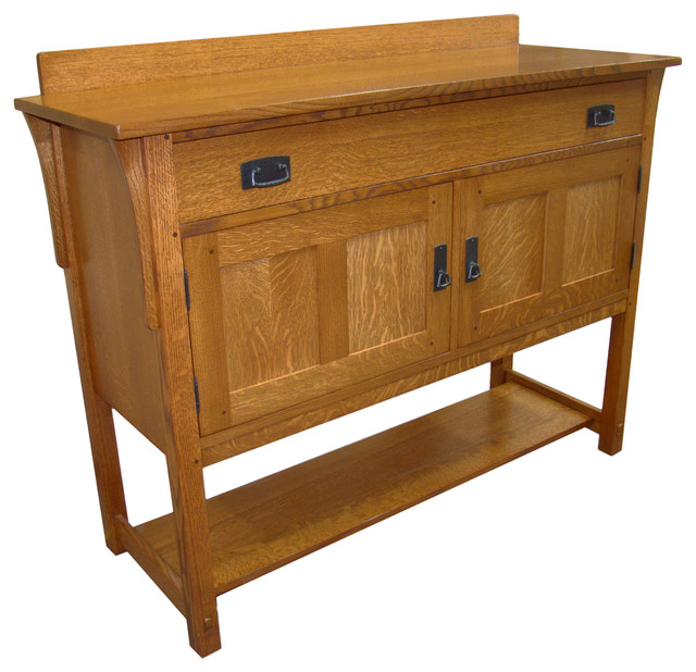 Mission Sideboard Craftsman Buffets And Sideboards by Taylor Made