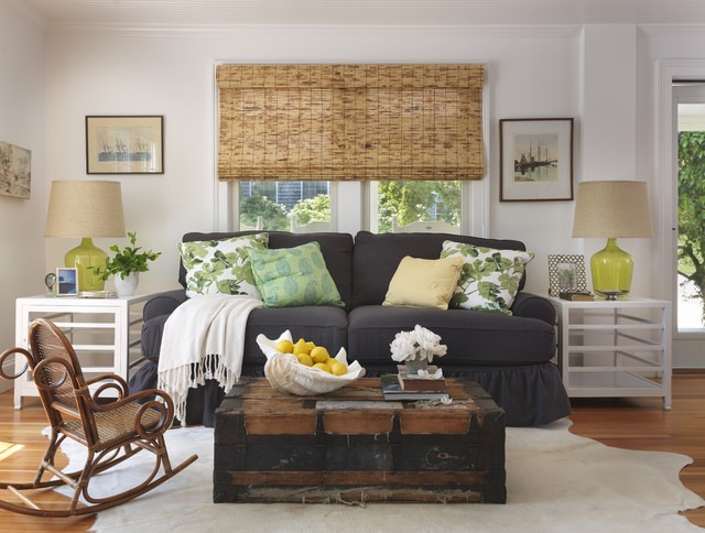 eclectic living room by Kate Jackson Design
