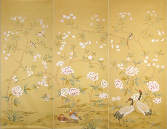 Wallpaper Design Asian Paint | handpainted silk wallpaper asian wallpaper other Wallpaper Design Asian Paint | handpainted silk wallpaper asian wallpaper other