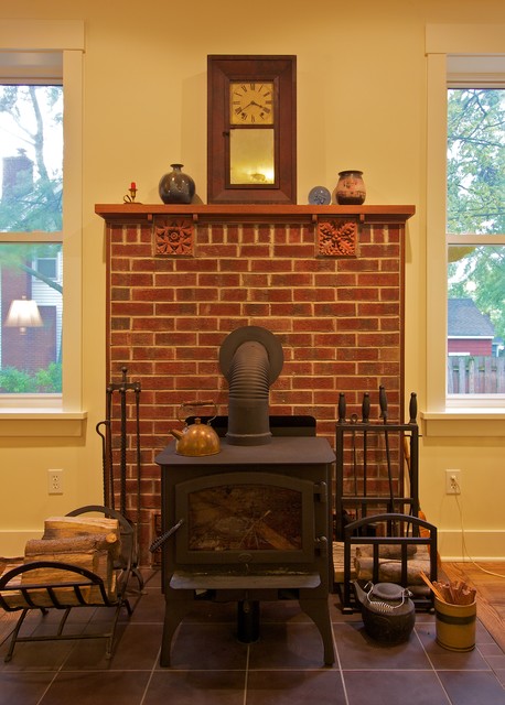 A New Old House traditional-living-room