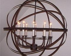 Solaria LeMonde 10 Candle Chandelier eclectic-chandeliers