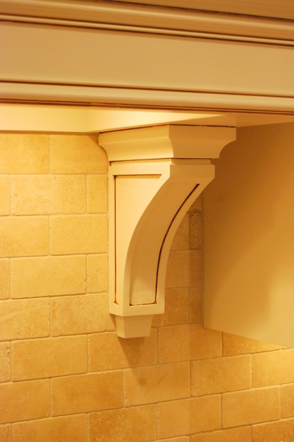 Brown Kitchen Renovation Project traditional