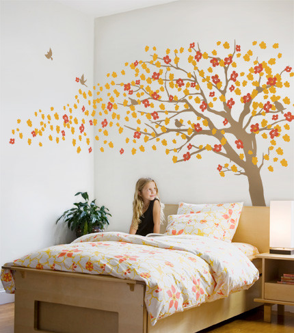 Cherry Blossom Tree - Elegant Style Wall Decal - modern - nursery 