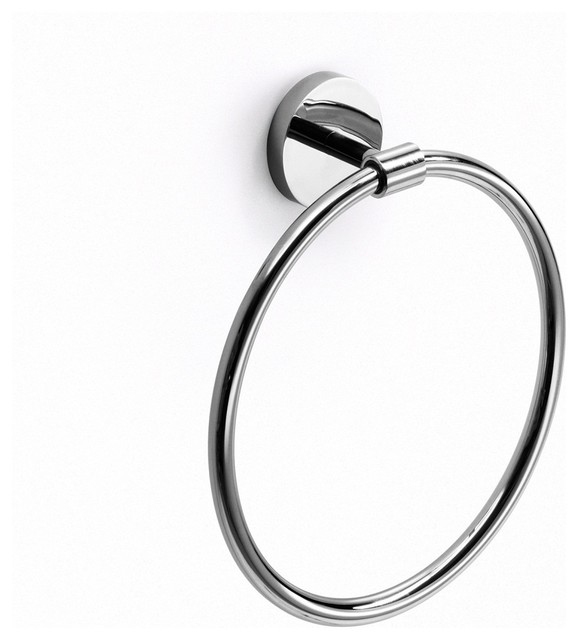 Duemila 5509.29G SelfAdhesive Towel Ring Contemporary Towel Rings