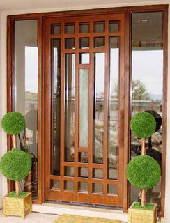 Modern Front Doors  Glass on Glass Front Door I Love The Openness The Glass Door Provides The