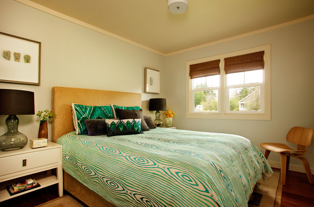 contemporary bedroom by Garrison Hullinger Interior Design Inc.
