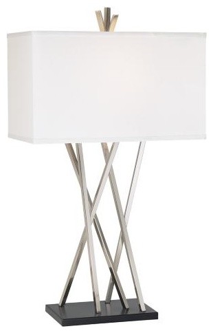 Possini Euro Design Asymmetry Table Lamp - contemporary - table ...