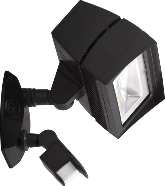 RAB FFLED18 18W LED Flood Light, Arm Mount Modern Outdoor Lighting