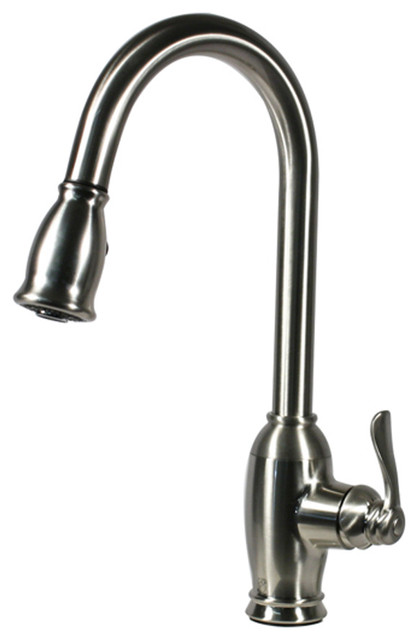houzz kitchen faucets nantucket sink kf gnpd 1 sn single lever kitchen faucet houzz kitchen faucets nantucket sink kf gnpd 1 sn single lever kitchen faucet