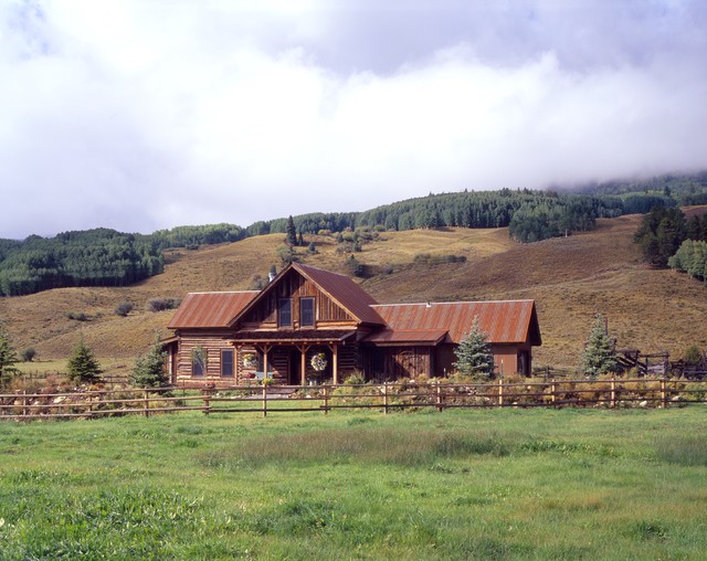 Style Log Ranch Homecabin