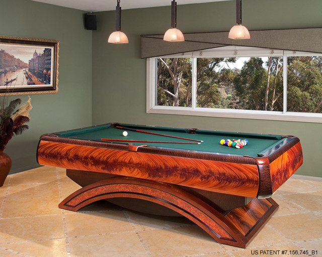 BILLIARDS AND PING PONG Luxury Gaming Tables Transitional Game