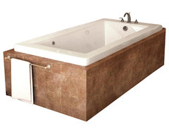 Atlantis Whirlpools 3660VNAR Bathtub modern bathtubs