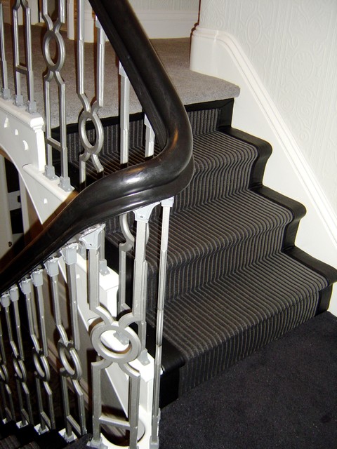 Period property in Manchester modern-staircase