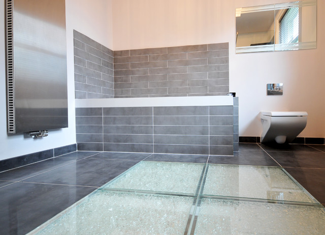 Period property in Manchester contemporary bathroom