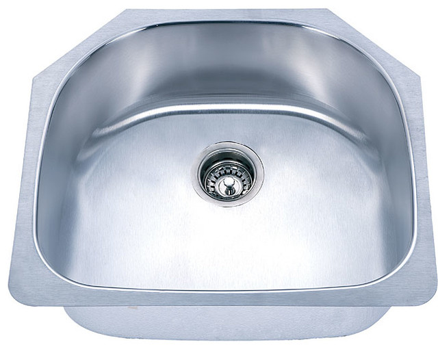 under mount medium d shaped single bowl kitchen sink