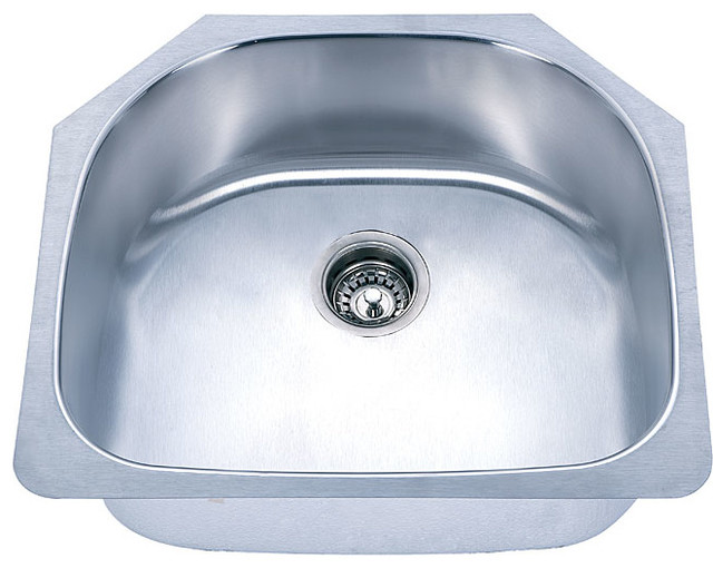 d shaped undermount kitchen sink