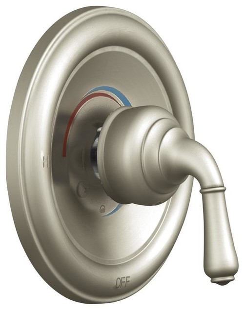 Moen Brushed Nickel PosiTemp Valve Trim Contemporary Showers by