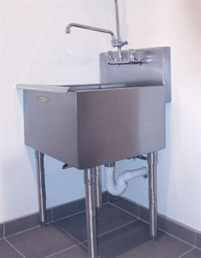 ... Laundry Room FreeStanding Unit Laundry Basin Sink contemporary-utility