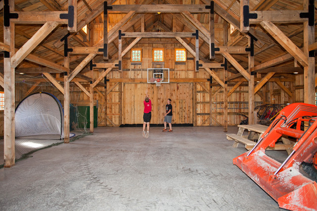 Recreational Barn - Traditional - Garage And Shed - other ...