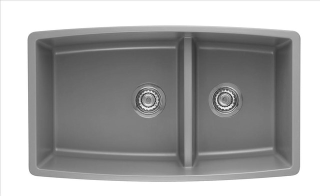 BLANCO 441309 Performa Kitchen Sink Metallic Gray traditional-kitchen ...