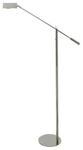 Slim Reading Lamp with Tent Shade - contemporary - floor lamps ...