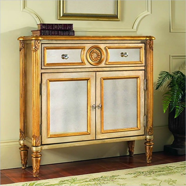 Pulaski Accents Mirrored Hall Chest Traditional Accent Chests And