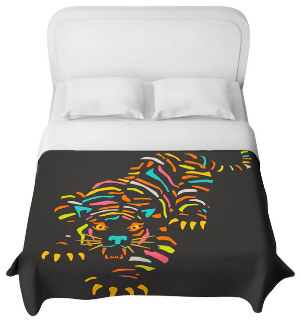 Tiger Brown Duvet Cover contemporary duvet covers
