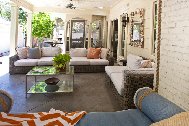 Living Spaces traditional-porch