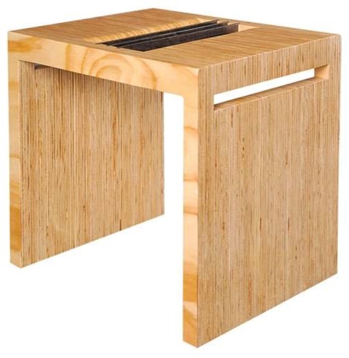 ... End Table, Ebony - Contemporary - Side Tables And End Tables - by