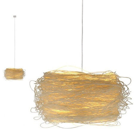 Hanging Nest Ceiling Lamp - contemporary - pendant lighting - by Muléh