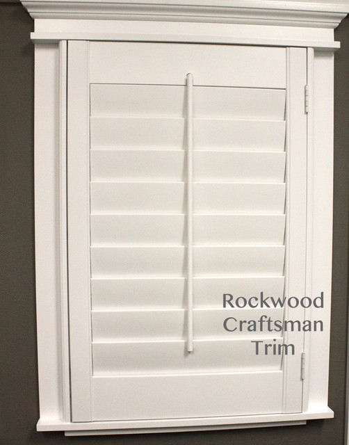 Plantation Shutters Modern houston by Rockwood Shutters, Blinds