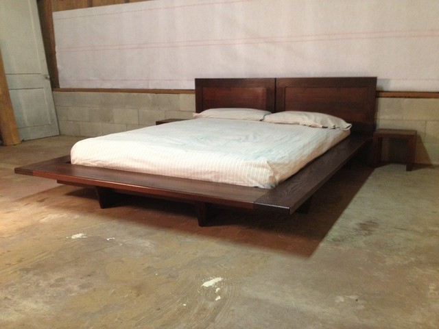 Floating Platform Bed - Contemporary - Platform Beds 