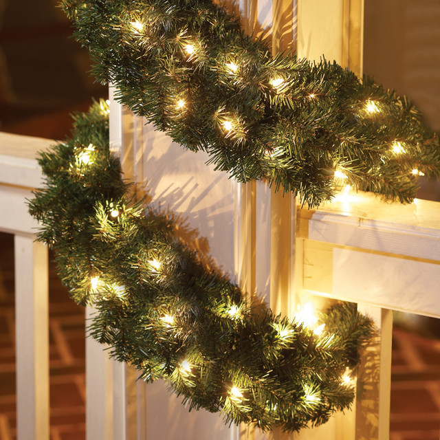 home accents holiday 20 ft per lit nobel fir garland home accents holiday 20 ft per lit nobel fir garland