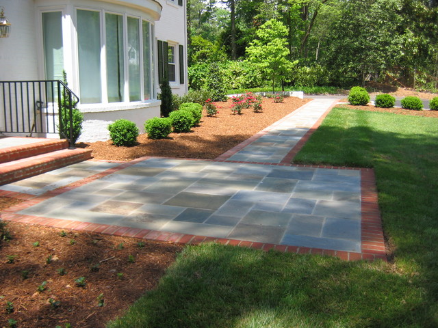 Patios, Walkways, and Walls traditional